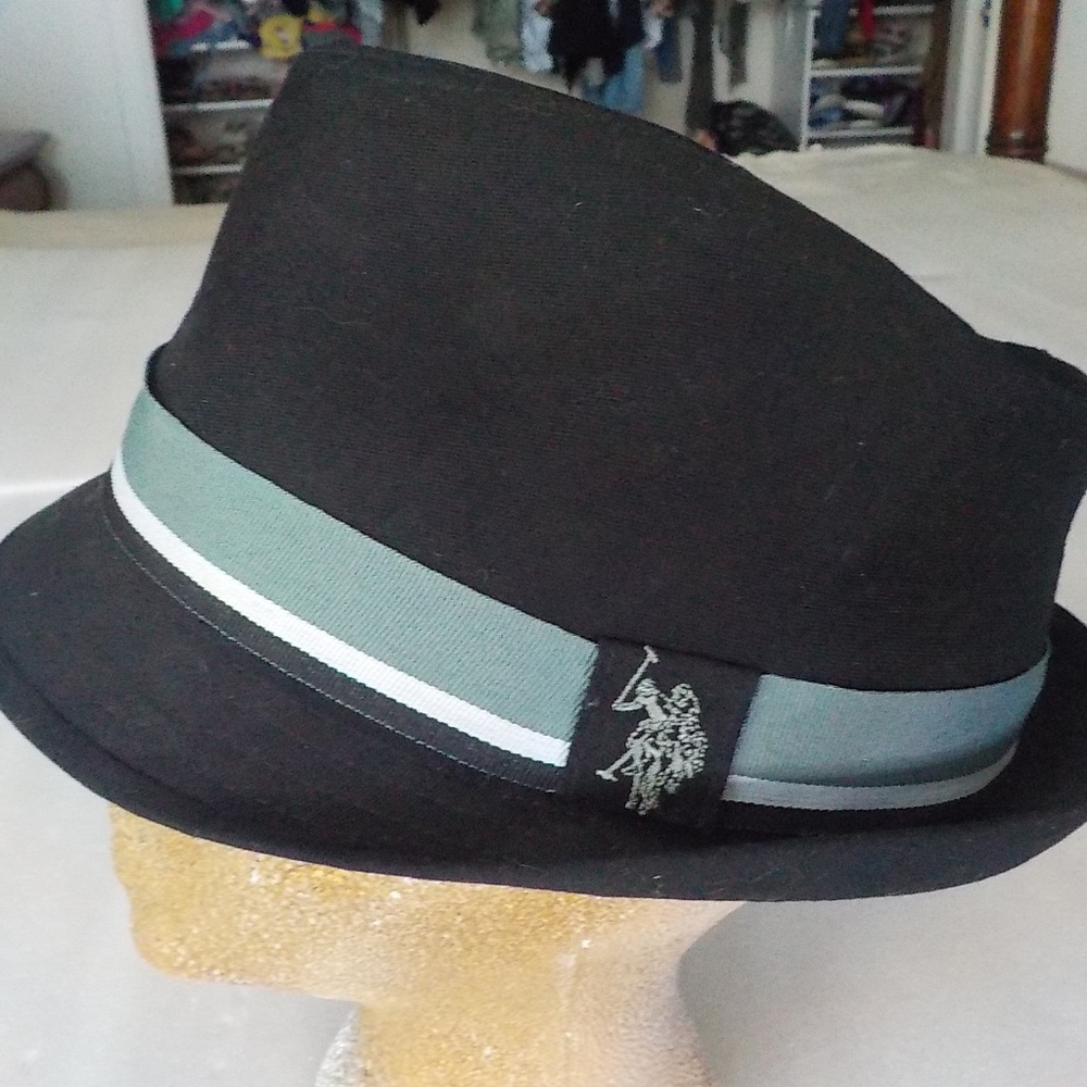 Polo Black Fedora Gray Band (UNISEX) - Picture 4 of 9
